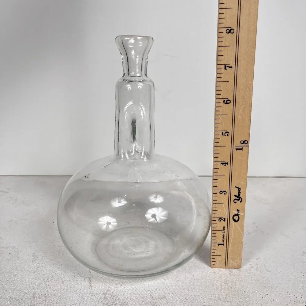 Decanter clear glass‎ barware
